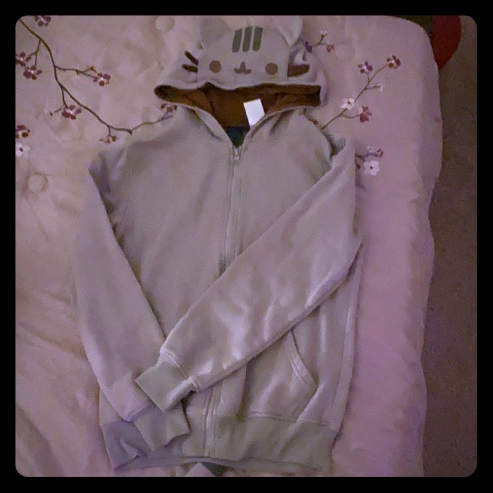 Pusheen the Cat 🐈 grey cat costume hoodie!